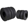 thumbnail image 1 of MASSFX Lawnmower and Garden Tire Set - Two 15x6-6 & Two 20x8-8 - 4 Ply Rating - 1/4" Tread Depth - 15x6x6 & 20x8x8 (Four Pack), 1 of 9