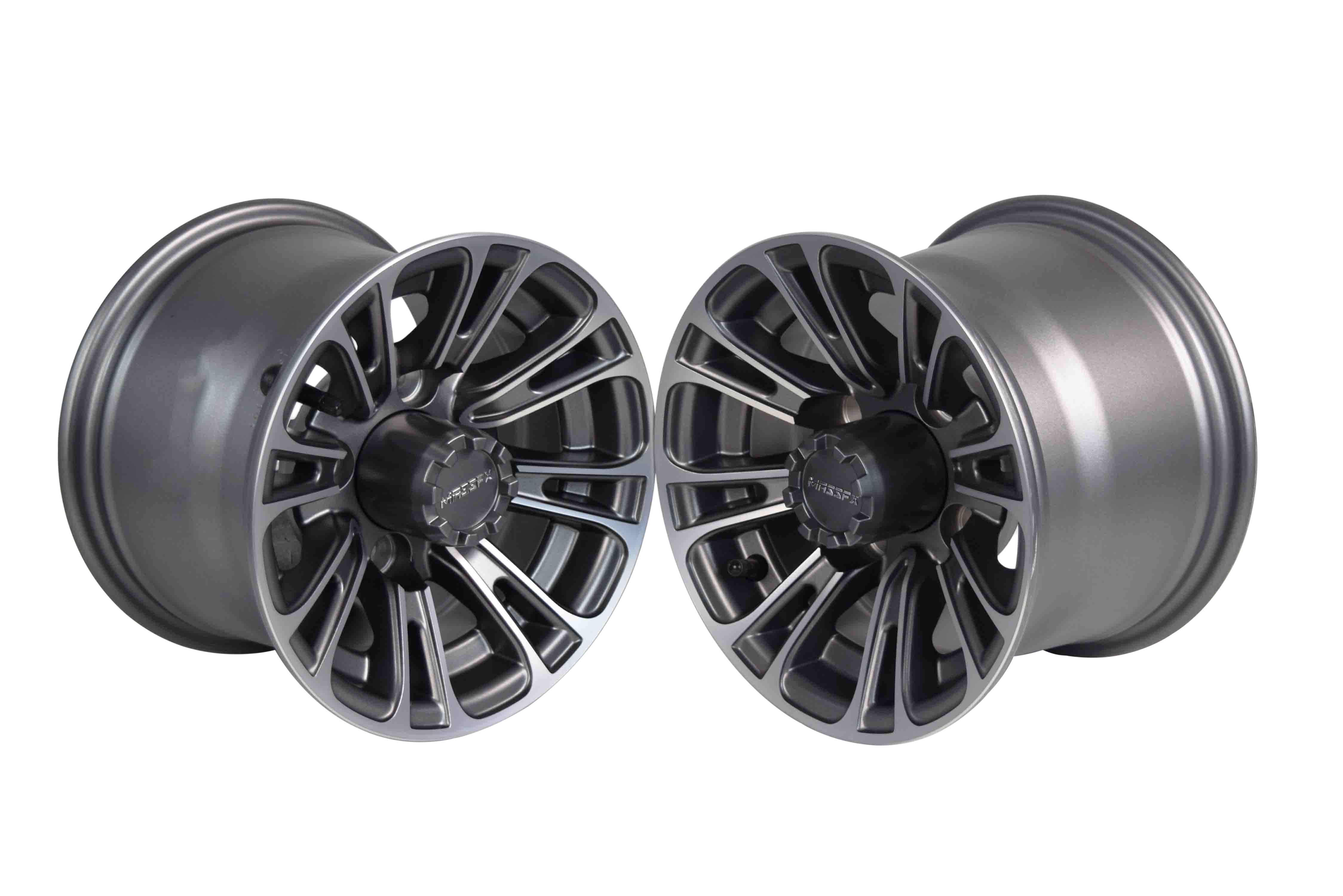MASSFX 10x7 Golf Cart Rims with 4/101.6 or 4 on 4