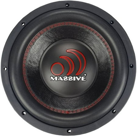MASSIVE AUDIO GTX 104 10" 700W RMS DUAL VOICE COIL 4-OHM CAR AUDIO SUBWOOFER NEW