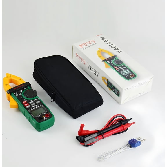 MASTECH MS2019A AC/DC Current Pliers Voltage Circuit Tester Pincers Multimeter AutoRange Digital Current Clamp Meter(MS2109A)