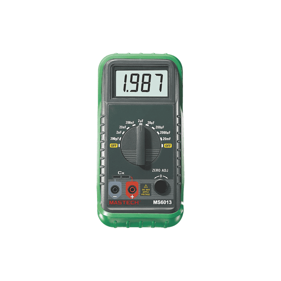 MASTECH MS6013 (MY6013A) MS6100 LCR Meters 1999 Counts Portable 3 1/2 Digital Capacitance Meter Capacitor Tester 200pF to 20mF