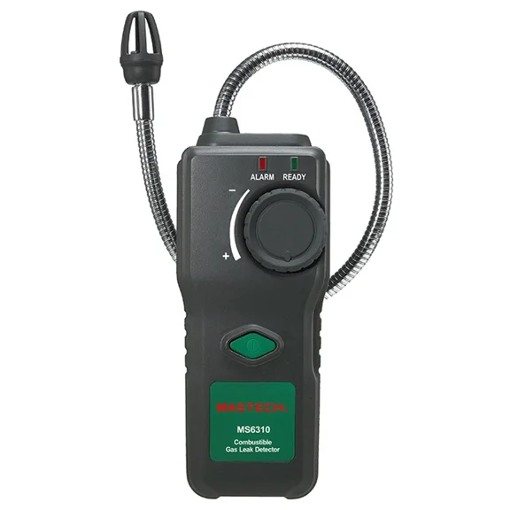 MASTECH MS6310 Portable Combustible Gas Freon Leak Detector Natural Gas Propane Gas Analyzer With Sound Light Alarm Multi-functions Environment Tester