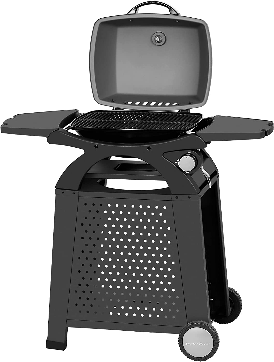 MASTER COOK Gas Grill, BBQ Propane Gas Grill with Side Tables Grill