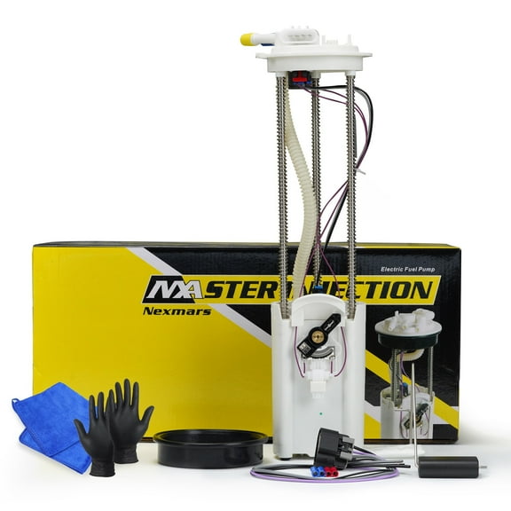 MASTER Electric Fuel Pump Module Assembly for 99-03 Chevrolet Silverado 1500 & Silverado 2500 & 01-03 Silverado 3500 & 01-03 GMC Sierra 3500 & 99-03 GMC Sierra 1500 w/ 1 Electrical Connector