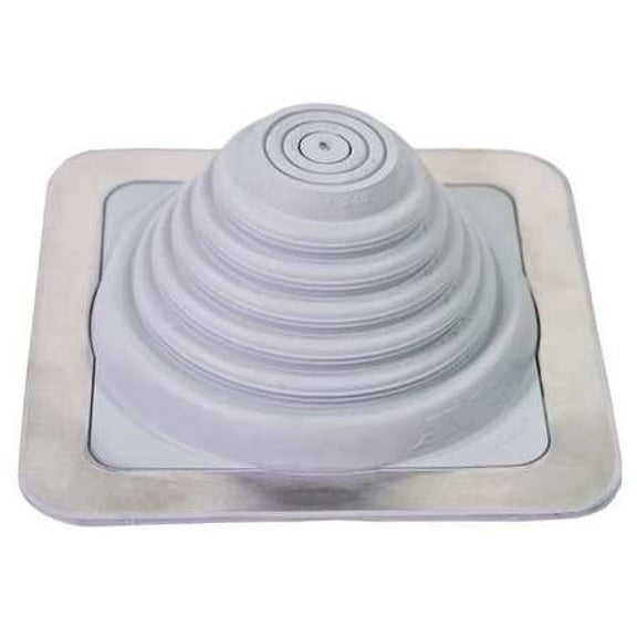 MASTER FLASH SQ301GA Pipe Roof Flashing,1/4 to 5-3/4