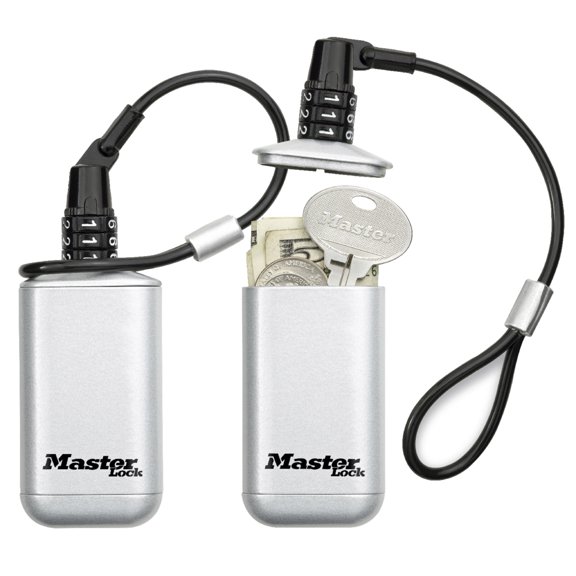 MASTER LOCK 5408D Lock Box,Lanyard Loop, 2 Keys