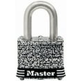 thumbnail image 1 of Master Lock Laminated Padlock 3SSKADHC - Stainless Steel, Weather-Resistant, Key Lock - 1.5 in, 1 of 1