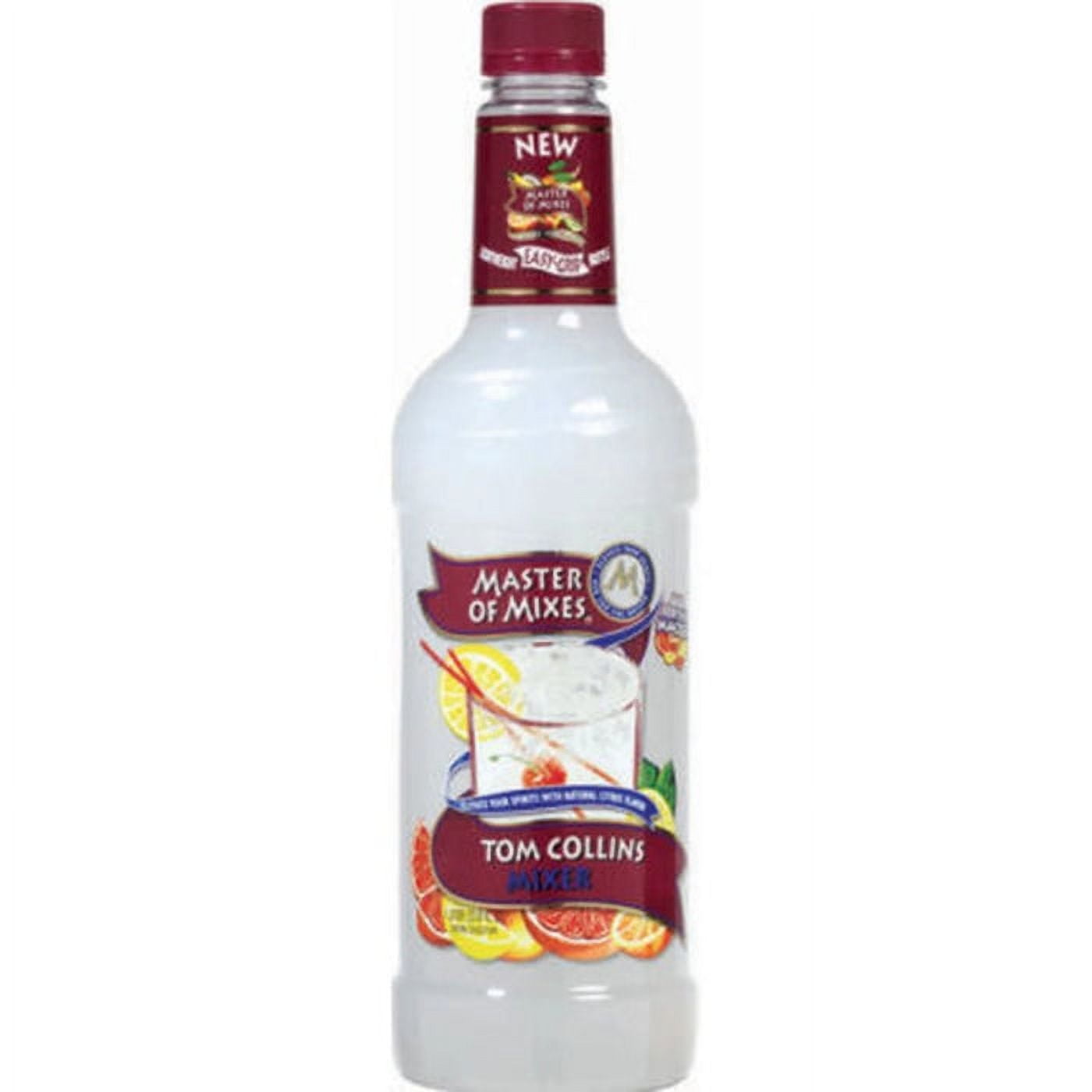 MASTER OF MIXES MIX TOM COLLINS 33.8 OZ Pack of 6