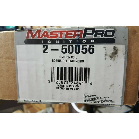 MASTER PRO Direct Ignition Coil 2-50056 fits 00-06 Jeep Wrangler 4.0L-L6