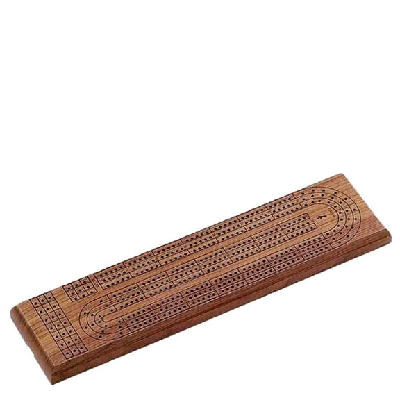 MASTER THE GAME OF CRIBBAGE WITH OUR TRACK WALNUT | THE ULTIMATE BOARD FOR CRIBBAGE LOVERS! | ELEVATE YOUR GAME EXPERIENCE!" | DURABLE WOODEN