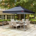 thumbnail image 1 of MASTERCANOPY 10' x 10' Easy Pop-up Canopy Tent with Vent Outdoor Shade Shelter, Black, 1 of 6