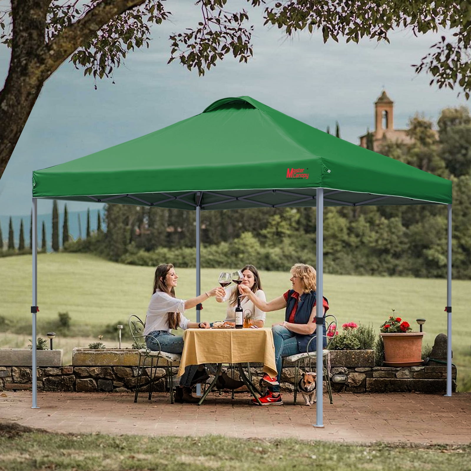 MASTERCANOPY 10' x 10' Popup Canopy Tent Outdoor Easy Setup Instant