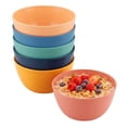 thumbnail image 1 of MASTERCOOK 27 oz Deep Plastic Bowls Set of 6 Unbreakable Stackable Bright, 1 of 7