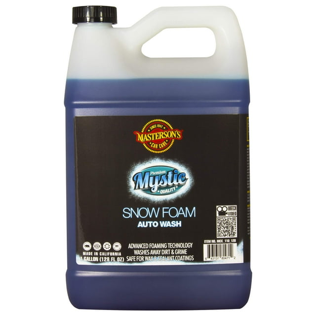 MASTERSON'S CAR CARE MCC_110_128 Mystic Snow Foam Car Wash Soap Mega
