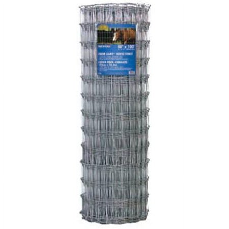 MIDWEST AIR TECHNOLOGIES Field Fence, 10-Wire, 12-1/2-Ga., 47-In. x 330-Ft. 348106B