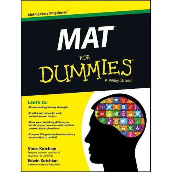 Pre-Owned MAT For Dummies