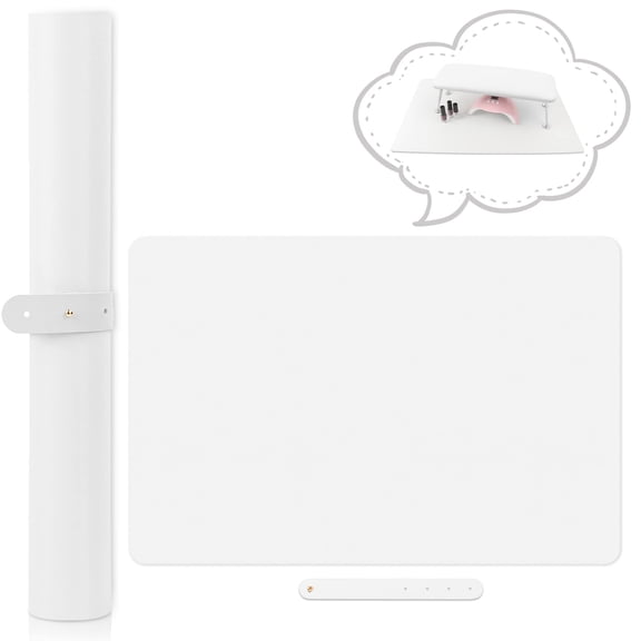 (MAT ONLY) Nail Art Table Mat, Nail Arm Rest Pad for Acrylic Nails, Soft