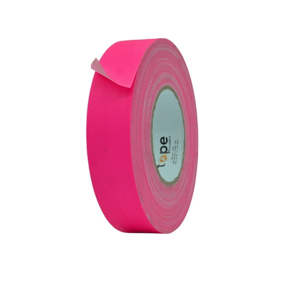 MAT Tape Neon Pink Gaffer Tape 1.5 in. x 60 yd. Waterproof No Residue