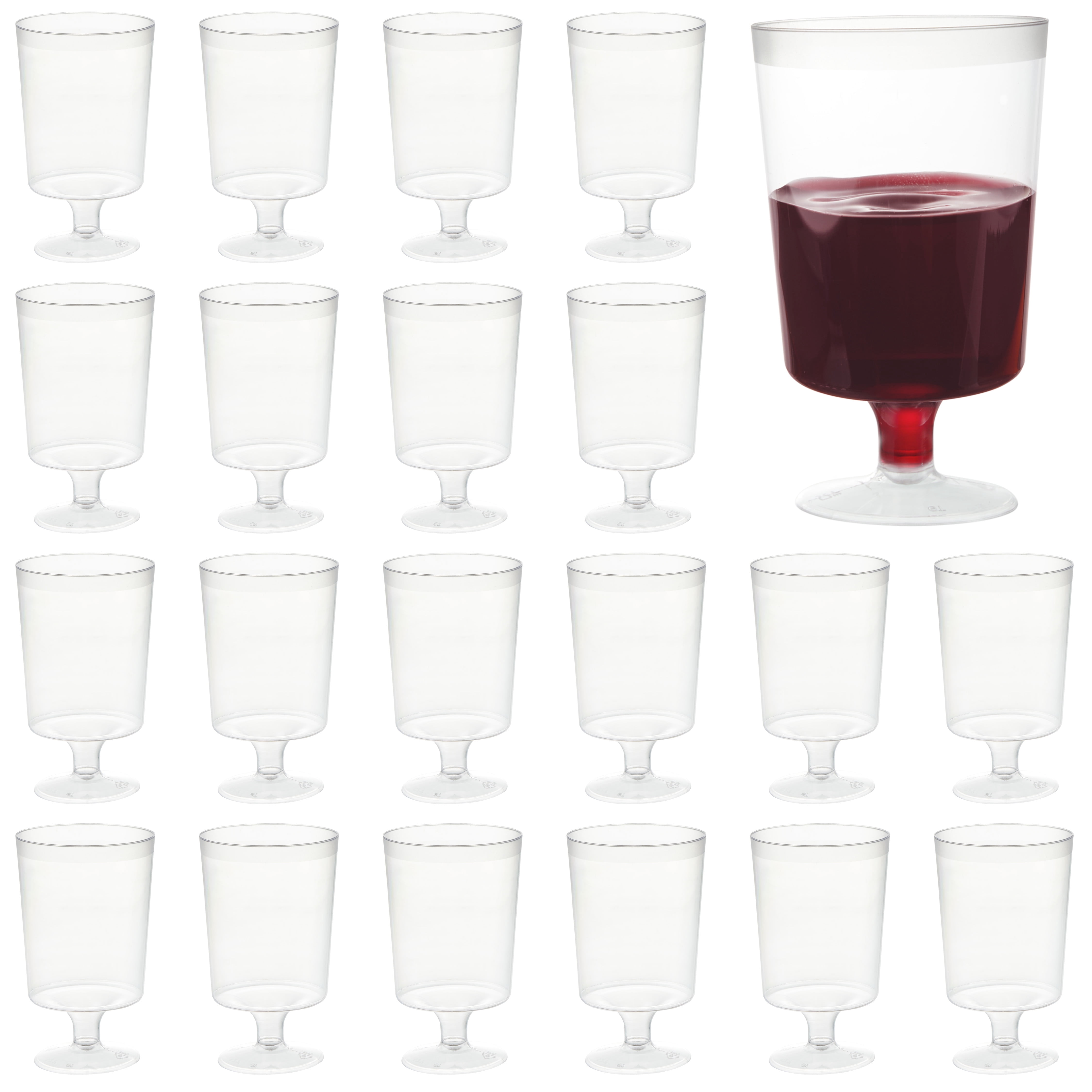 6 Oz Plastic Glasses