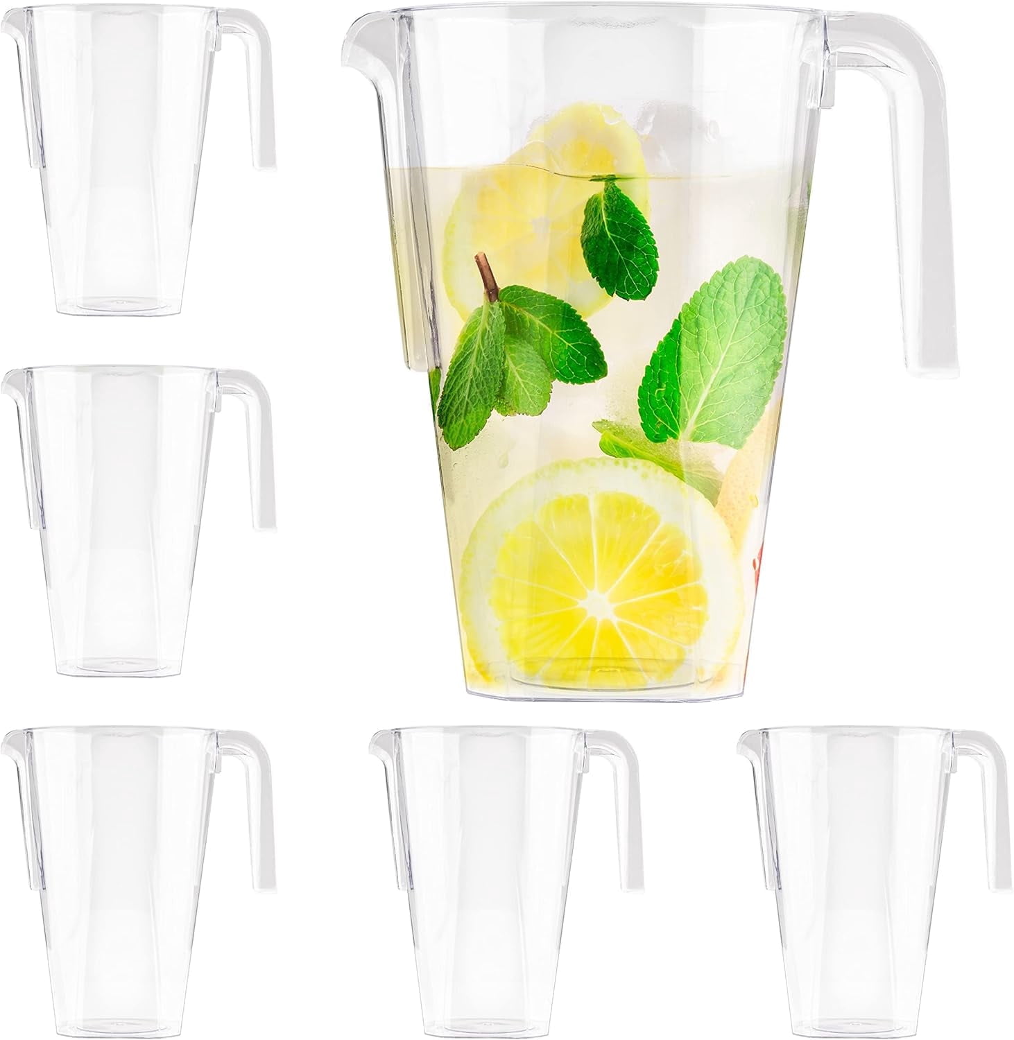 Matana 52 oz Acrylic Plastic with Handle BPA-Free Pitchers