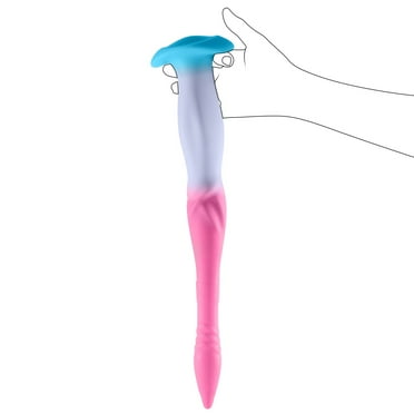 MATATA 16'' Super Long Anal Plug, Silicone ButtPlug Anal Trainer for Men Women Deepest Sex