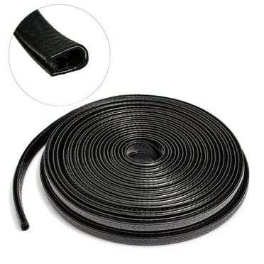 13FT U-Shape Rubber Seal Weather Strip – Car Door Edge Moulding For Jeep, Trucks