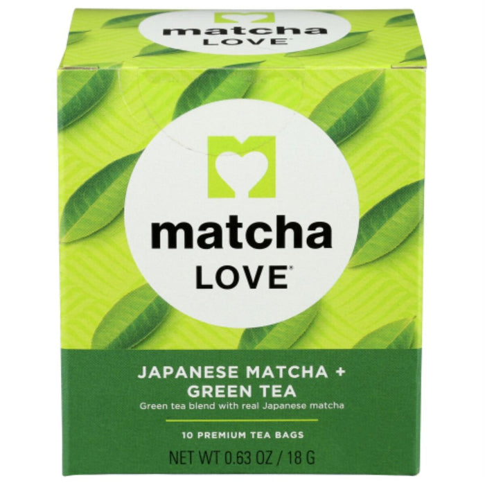 MATCHA TEA BAG MATCHA LV PRM 10 BG Pack of 6