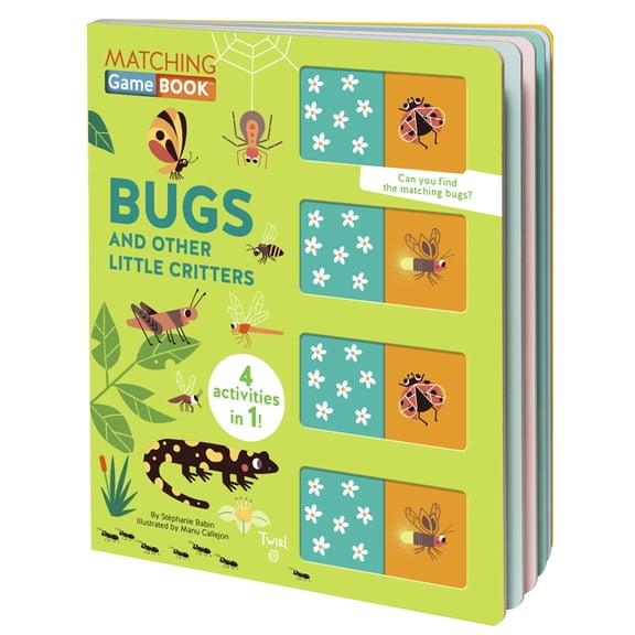Pre-Owned Matching Game Book: Bugs and Other Little Critters (Board book)