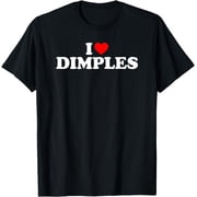 MATCHING I Love My Girlfriend Boyfriend Shirt HEREI Love Dimples T-Shirt