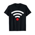 thumbnail image 1 of MATCHING SET low battery wifi couple costume halloween shirt T-Shirt, 1 of 5