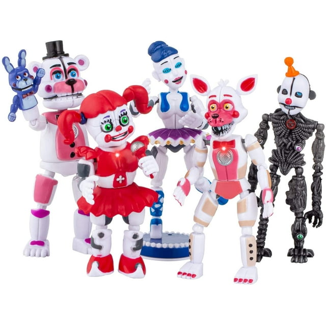 MATECam FNAF Sister Location 5PCS Set: Funtime Freddy, Circus Baby ...