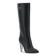 thumbnail image 1 of MATEO BY INC Womens Black Arch Support Cushioned Charlotte Pointed Toe Stiletto Zip-Up Dress Boots 7.5 M, 1 of 4
