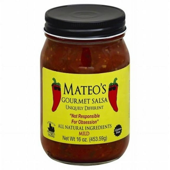 MATEOS GOURMET  16 oz. Salsa Mild