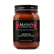MATEOS GOURMET SALSA CANTINA STYLE 16 OZ - Pack of 6