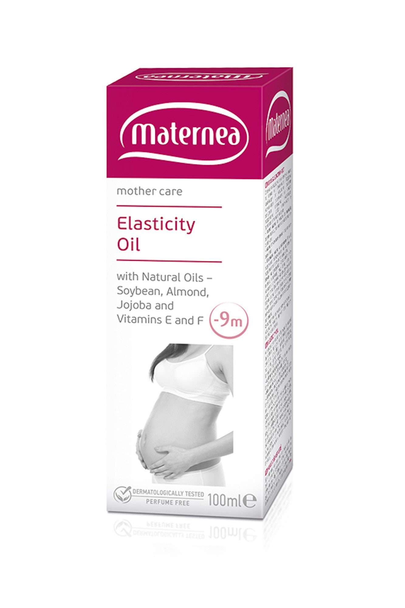 MATERNEA Elasticity Oil with Natural Soybean, Almond & Jojoba Oils and