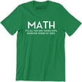 thumbnail image 1 of MATH It's All Fun And Games Until Someone Divided By Zero Men's T-Shirt, 1 of 4