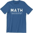 thumbnail image 1 of MATH It's All Fun And Games Until Someone Divides By Zero Men's T-Shirt, 1 of 4
