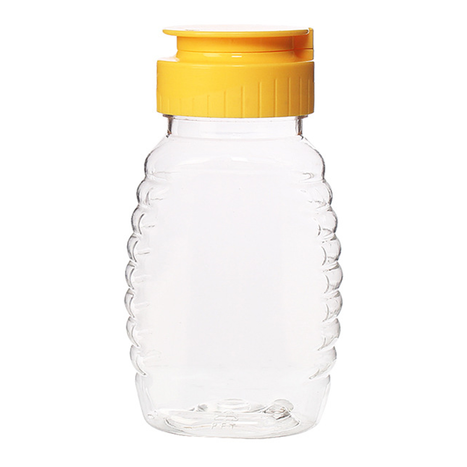 MATHOWAL 150ML Clear Plastic Honey Bottles,Refillable Food Grade Honey