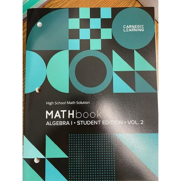 Pre-Owned MATHbook: Algebra 1 Vol 2 High School Math Solution (Student Edition) Paperback