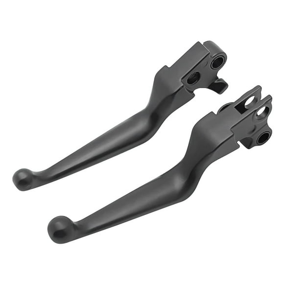 MATI Brake Clutch Lever for Harley Davidson Road King Softail Street Bob Sportster 883 1200,Black