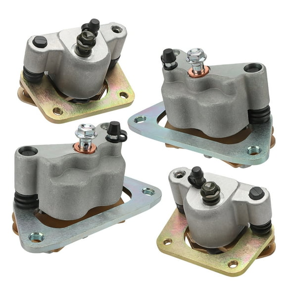 M MATI Front Rear Left Right Brake Calipers for Polaris Side by Side RZR 800 2008-2014 RZR S 800 2009-2014