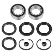 M MATI Front Wheel Bearings Seals for Honda FourTrax 300 Rancher 350 400 420 Only for 4x4