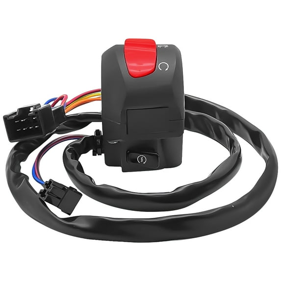 MATI Handlebar Control Switch Start Kill Stop Button for Suzuki SV650 GSXR600 GSXR750 Bandit 1200 600 Katana 600 750 Hayabusa 1300 TL1000 GZ250 GSX1300R GSX750F GSX600F GSF1200 GSF600
