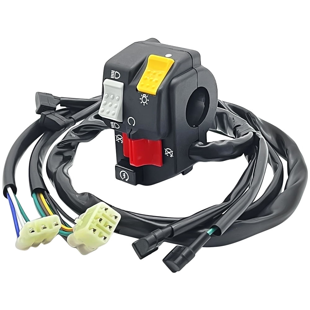 Handlebar Control Switch Start Kill Stop Headlight For Honda Recon 250 TRX250TM - Foto 9