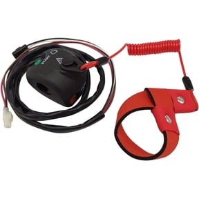 MATI Handlebar Start Stop Switch with Safety Lanyard for Yamaha WaveRunner 500 650 700 WaveRaider 700 1100