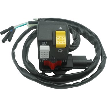Carbhub Left Handlebar Kill Switch For Honda FourTrax 300 TRX300 - OEM 35200-HM5-850 Replacement