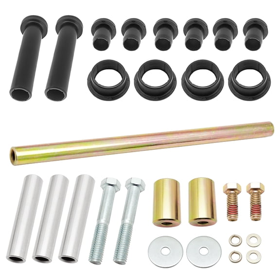 MATI Rear Left Right A-Arm Bushing Shafts Blots Kit for Polaris Sportsman 500 800 2003-2010 Sportsman 400 450 600 700 2003-2007