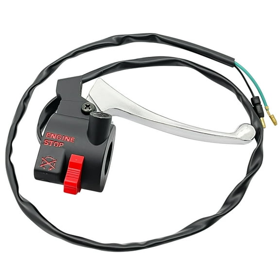 M MATI Right Start Stop Kill Switch Brake Lever for Honda CRF50 CRF50F 2004-2023