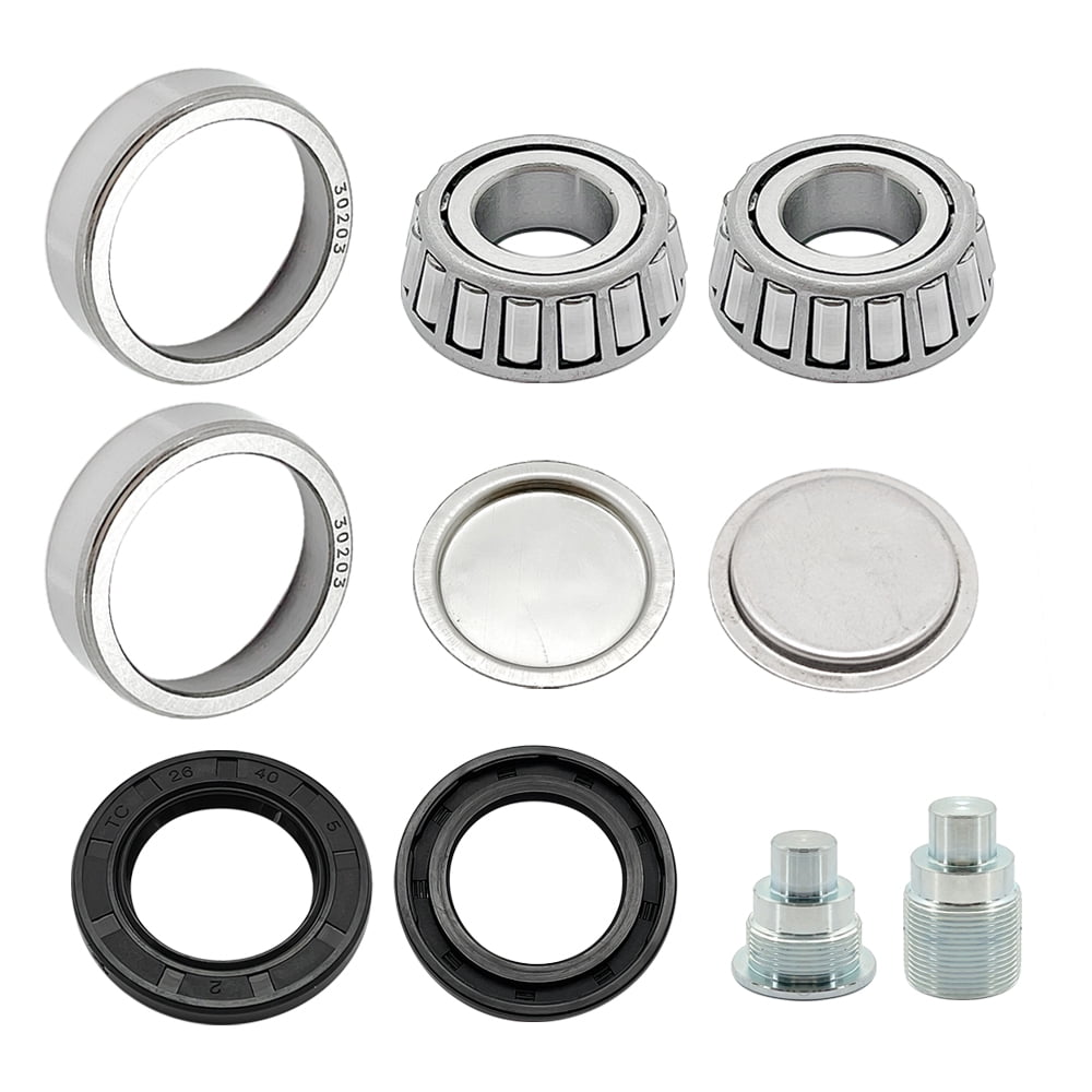 Zozoye Swingarm Repair Kit Bearing Seal Bolt Lock Nut Cap For