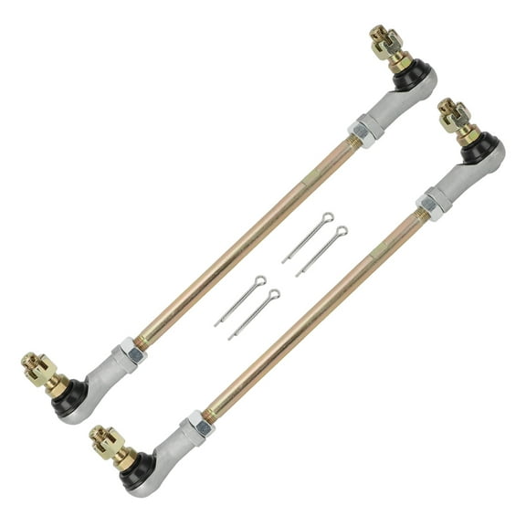 MATI Tie Rod End 2 Sets Kit for Yamaha ATV Big Bear Grizzly Kodiak Wolverine Bruin 400 350 450
